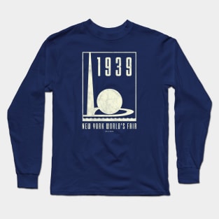 1939 1940 New York World's Fair Stamp Long Sleeve T-Shirt